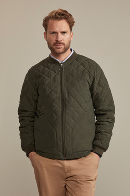 Pembroke Mens Quilted Jacket - Khaki
