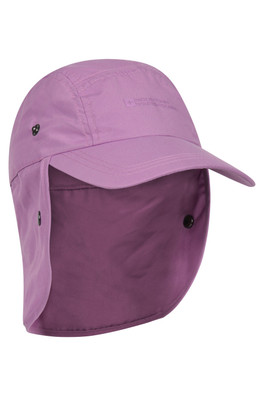 Legionnaire Kids Flap Cap - Purple