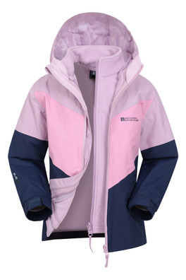 Lightning II Kids 3 in 1 Waterproof Jacket - Dark Blue