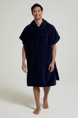 Driftwood Mens Changing Towel - Navy