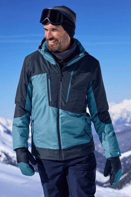Supernova Mens Waterproof Ski Jacket - Blue
