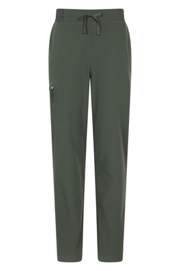 Adventure Water Resistant Womens Trousers - Short Length - Khaki