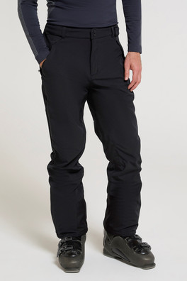 Axis Extreme Mens Softshell Ski Pants - Jet Black