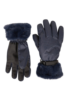 Parallax Womens Waterproof Ski Gloves - Navy