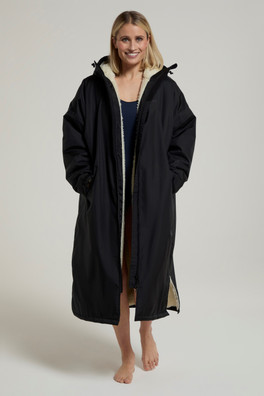 Tidal Womens Waterproof Changing Robe - Black