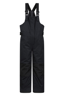 Hakuba Kids Snow Salopettes - Black