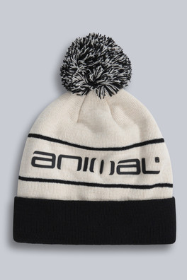 Dylan Ski Pom Beanie - Cream