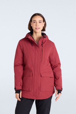 Tignes Womens Snow Jacket - Red