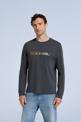 Tommy Mens Graphic T-Shirt - Dark Grey