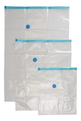 Vacuum Storage Bags - 3 Pack - Clear