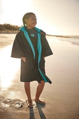 Misty Kids Waterproof Beach Parka - Black