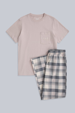 Driftoff Womens Pyjama Set - Beige