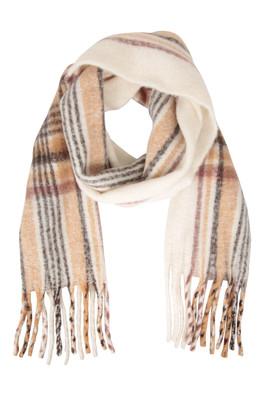 Cosy Blanket Scarf - Beige