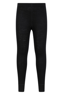 Merino Kids II Baselayer Pants - Black