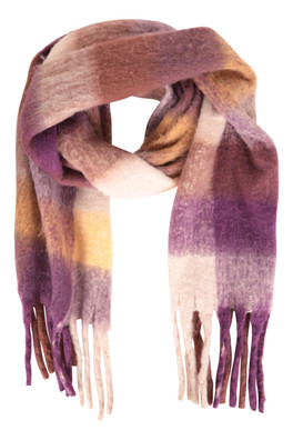 Cosy Blanket Scarf - Burnt Orange