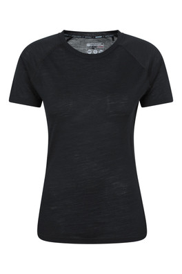 Summit Womens Merino Thermal Top - Black
