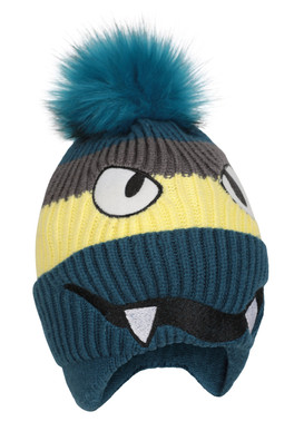 Kids Character Trapper Hat - Yellow