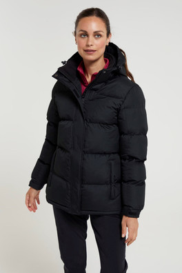 Snow Womens Padded Jacket - Black