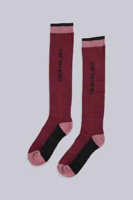 Drift Womens Ski Socks - Red