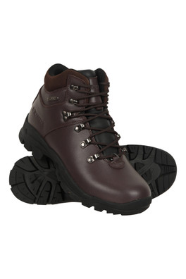 Latitude II Extreme Womens Waterproof Leather Walking Boots - Dark Brown