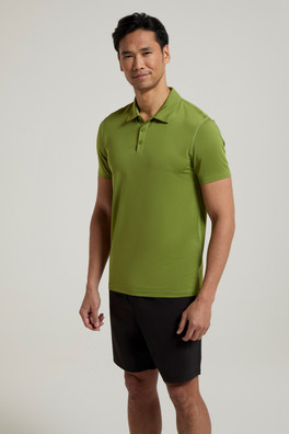 Court Mens IsoCool Polo Shirt - Khaki