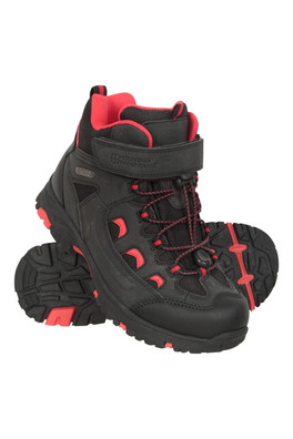 Adventurer Kids Adaptive Walking Boots - Black