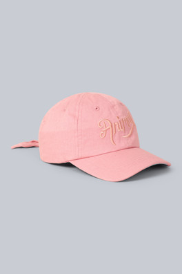 Kids Tie Back Cap - Pink