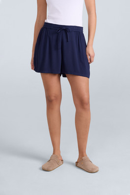 Ria Womens Beach Shorts - Navy