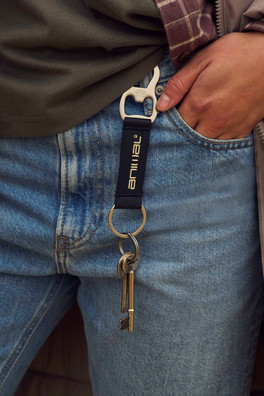 Logo Keyring - Navy