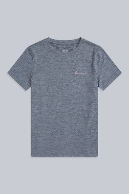 Latero Womens Hybrid Swim T-Shirt - Navy