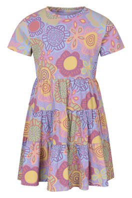 Ava Kids Tiered Dress - Pale Green