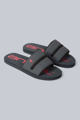 Wave Mens Slider - Charcoal