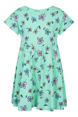 Mountain Essentials Kids Lora Printed Dress - Pale Green