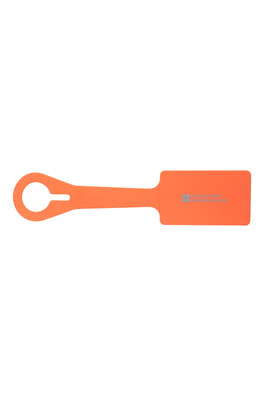 Single Luggage Tag - Orange