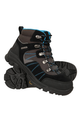 Edinburgh IsoGrip Kids Waterproof Hiking Boots - Blue