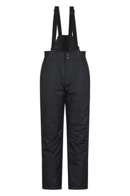 Dusk Mens Long Ski Pants - Black