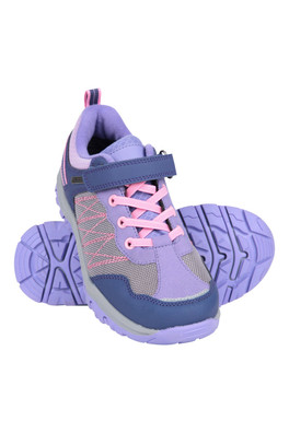Stampede Kids Adaptive Waterproof Walking Shoe - Lilac
