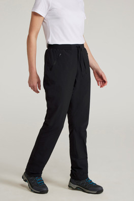 Winter Explorer Womens Fleece Lined Trousers - Black