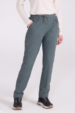 Winter Explorer Womens Fleece Lined Trousers - Dark Khaki