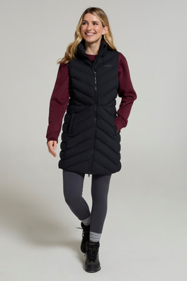 Anmore Womens Padded Gilet - Black