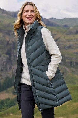 Anmore Womens Padded Gilet - Khaki