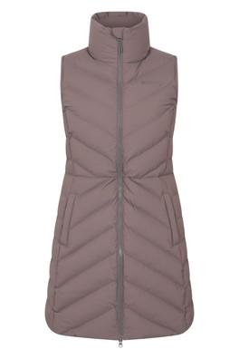 Anmore Womens Padded Gilet - Taupe