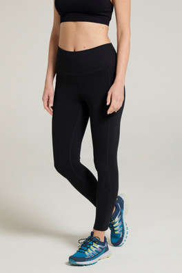 Breeze Womens Full Length Hiking Leggings - BLA