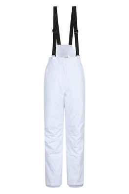 Moon II Womens Ski Pants - Short Length - White