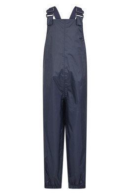 Pakka Kids Waterproof Dungarees - Navy