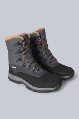 Blizzard Mens Waterproof Snow Boots - Grey