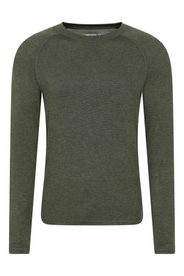 Keep The Heat Mens Thermal Top - Khaki