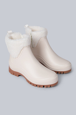 Lolah Womens Wellies - Cream