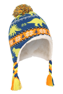 Character Kids Borg Lined Trapper Hat - Blue