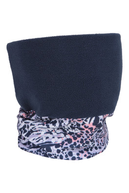 Patterned Womens Fleece Headtube - Lilac